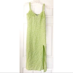 With Jean midi dress